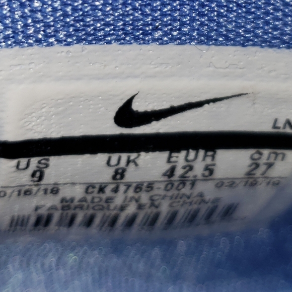 LeBron XVI 16 Grey/Blue "MLPS - Picture 6 of 7